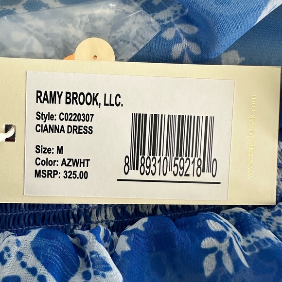 NEW Ramy Brook Cianna Dress-Size Medium-Retails for $325 - Picture 8 of 11